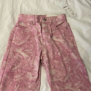 BDG Pink Snake Jeans